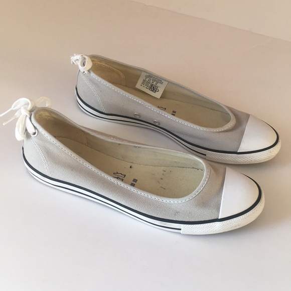 womens converse ballet pumps